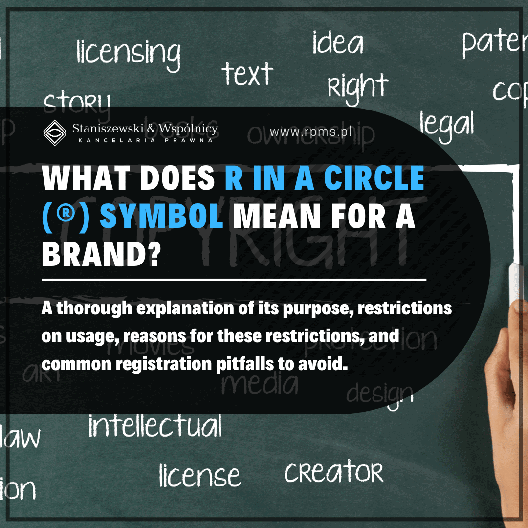What does R in a circle (®) symbol mean for a brand or logo design? Who can’t use it and why?
