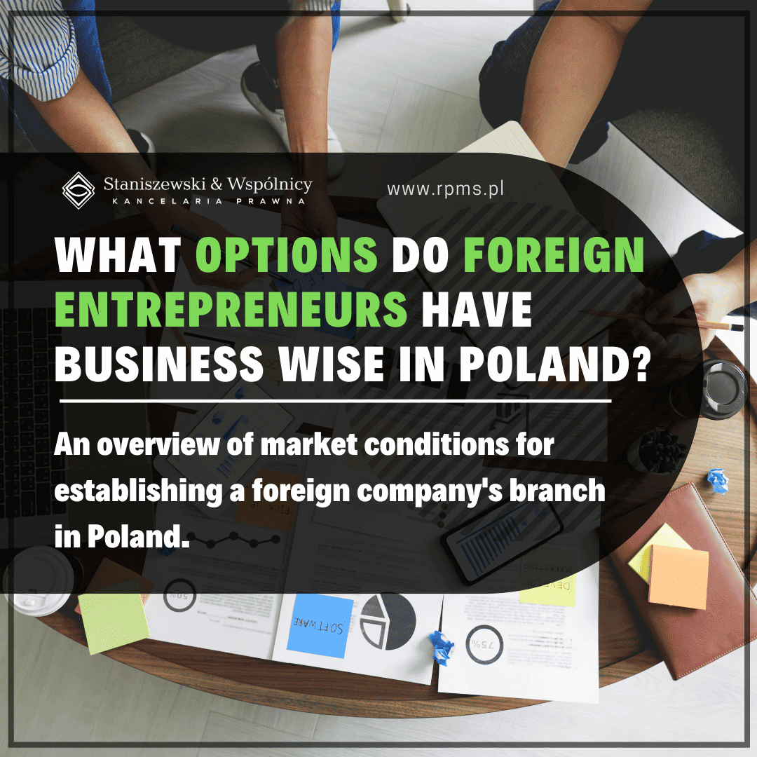 Establishing a Branch of a Foreign Company in Poland