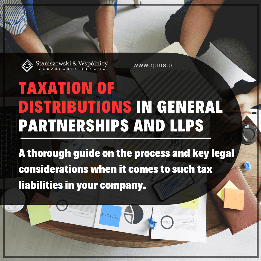 Taxation of distributions in general partnerships and LLPs